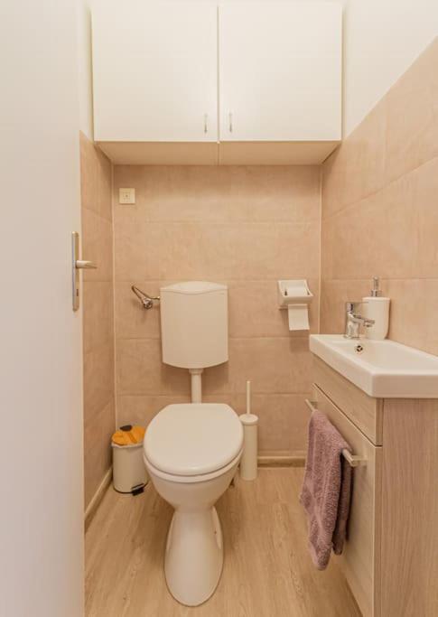 Roomy Apartment 80Sqm At City Center Free Parking Space, Ac & Balcony Budapest Eksteriør billede